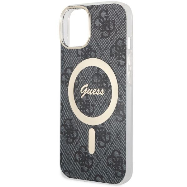 Etui Guess do iPhone 15, iPhone 14, iPhone 13, Czarny, MagSafe zdjęcie 5