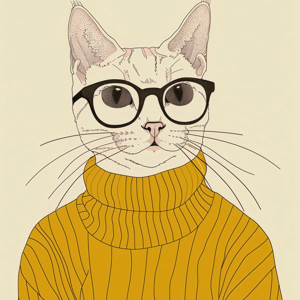 Plakat 100x100cm Intelektualista zdjęcie 1