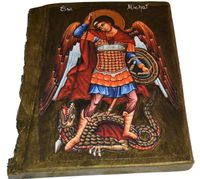 Ikona Święty Archanioł Michał czczony jako patron Kościoła