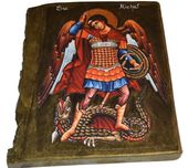 Ikona Święty Archanioł Michał czczony jako patron Kościoła