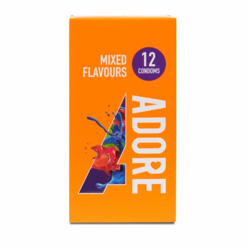 pasante adore flavours prezerwatywy smakowe 12 sztuk - mix kolorow na Arena.pl