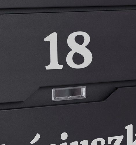 SKRZYNKA POCZTOWA NA LISTY GAZETY Z NAPISEM NUMEREM DOMU SPERSONALIZOWANA na Arena.pl