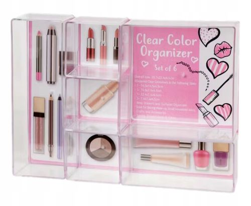 ORGANIZER NA KOSMETYKI POJEMNIK WKŁAD DO SZUFLADY MODUŁOWY na Arena.pl
