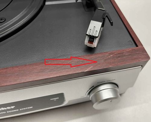 Gramofon stereo Karcher AG KA 8050 brązowo-srebrny HIT! na Arena.pl