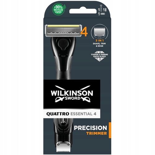 Maszynka do Golenia WILKINSON Quattro Essential 4 Precision Trimmer na Arena.pl