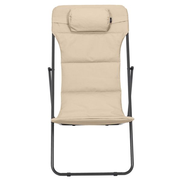 Leżak Grue beżowy zdjęcie 3