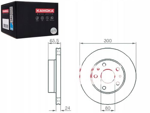 TARCZA HAM PRZOD 300X24 V na Arena.pl