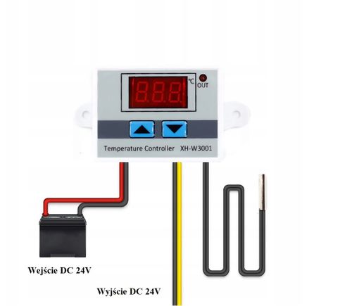 REGULATOR TEMPERATURY TERMOSTAT -50 110 C 24V DC na Arena.pl