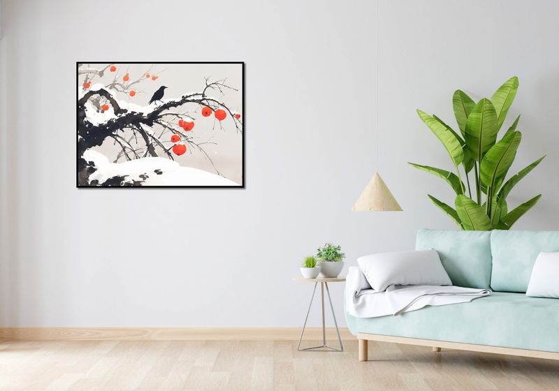 Plakat 100x75cm Wschodnia Akwarela zdjęcie 4