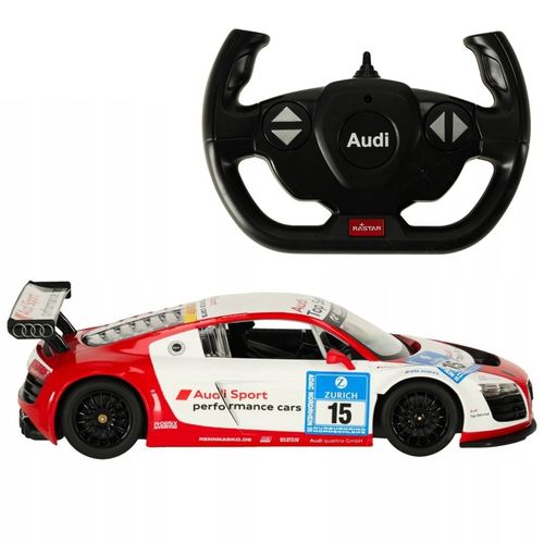 AUTO ZDALNIE STEROWANE AUDI R8 LMS PERFORMANCE WYŚCIGOWY 1:14 NA PILOTA R/C na Arena.pl