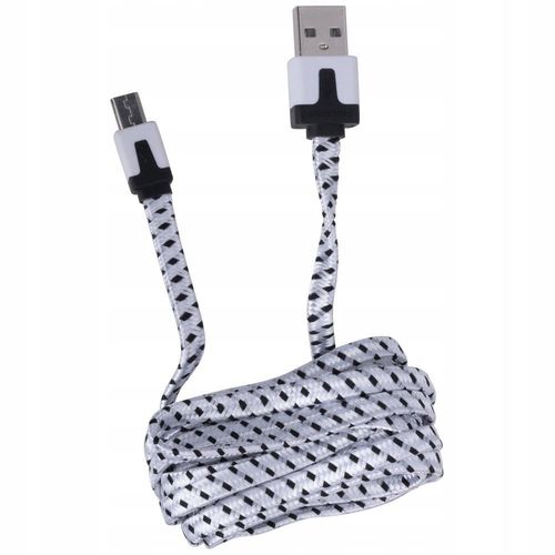 kabel grundig usb - microusb typ b 2 m biały na Arena.pl