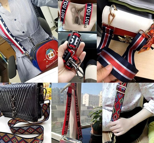 Pasek Szeroki długi regulowany do torby torebki  PAS_LL zdjęcie 5