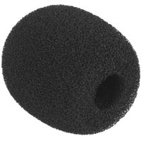 Gąbka Mikrofonowa Mała Czarna Osłona Pop-Filter do Mikrofonu
