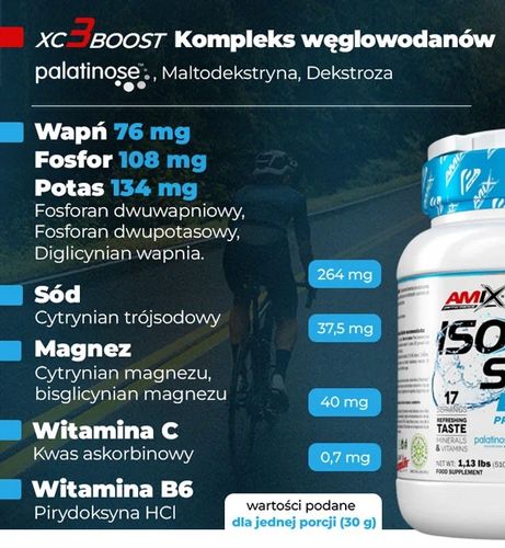 IZOTONIK W PROSZKU DLA BIEGACZY KOLARZY Najlepszy w 2024r. Amix IsoLyte na Arena.pl
