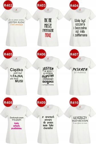 Koszulka dla mamy tekst Mała mi Padłaś Powstań na Arena.pl