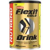 NUTREND FLEXIT GOLD DRINK 400G OCHRONA STAWÓW ŚCIEGIEN KOLAGEN W PROSZKU
