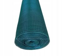 Siatka Zgrzewana Hodowlana oko 10 drut 0,8 mm Ocynk w PVC 25 mb