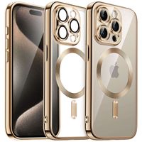 2 x Etui MagSafe Case do iPhone 15 Pro Max Glamour Luxury obudowa Slim Ring
