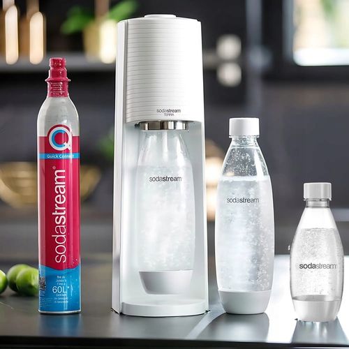 SODASTREAM TERRA Saturator zestaw 2 Butelki 1L + Butelka 0.5l + Syrop Pepsi na Arena.pl