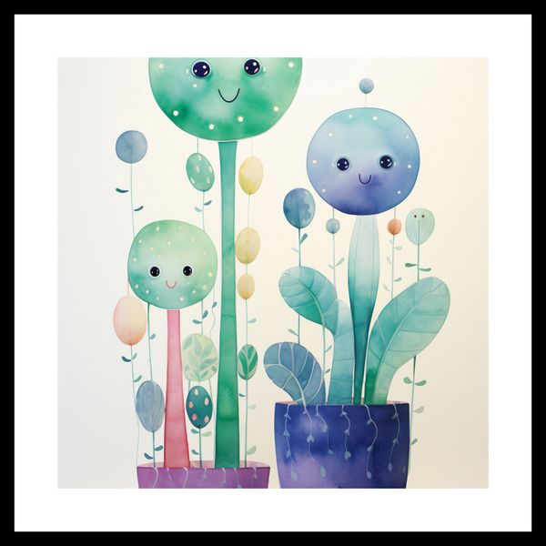 Plakat 30x30cm Uśmiechnięte Galaktyki zdjęcie 3