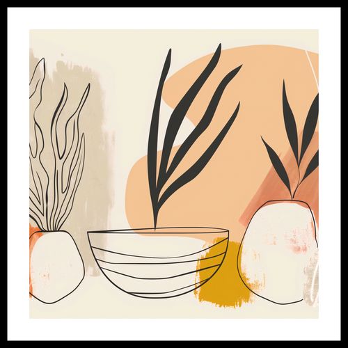 Plakat 60x60cm Szkice Botaniczne na Arena.pl