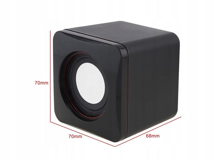 GŁOŚNIKI KOMPUTEROWE PC 2.0 JACK ZASILANIE USB zdjęcie 2