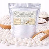 Mikro Beziki Białe - mini bezy do tortu deserów babeczek dekoracja 100g