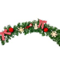 GIRLANDA ŚWIĄTECZNA CHOINKOWA UDEKOROWANA 180 cm DEKORACJA STROIK NA ŚWIĘTA