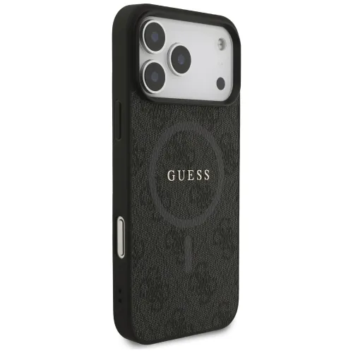 etui guess 4g ring classic logo magsafe  do iphone 17 pro max - czarne na Arena.pl