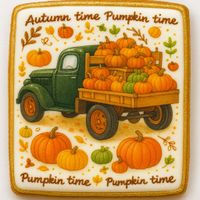 CIASTKO LUKROWANE TRACK SHOP ROZ.XL KWADRAT JESIEŃ RĘCZNIE ROBIONE