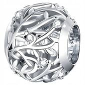 CHARMS GAŁĄZKI srebro 925 listki srebrne zawieszka koralik charmsy pr.