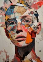 Plakat 68x98cm Podział Samego Siebie