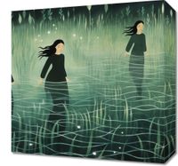 Obraz 40x40cm Pośród Ciszy