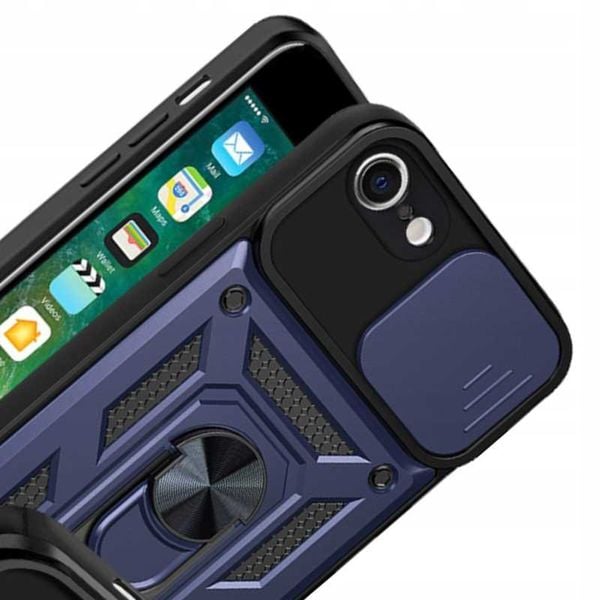 Spacecase Camring Iphone 7/8/Se Blue zdjęcie 2