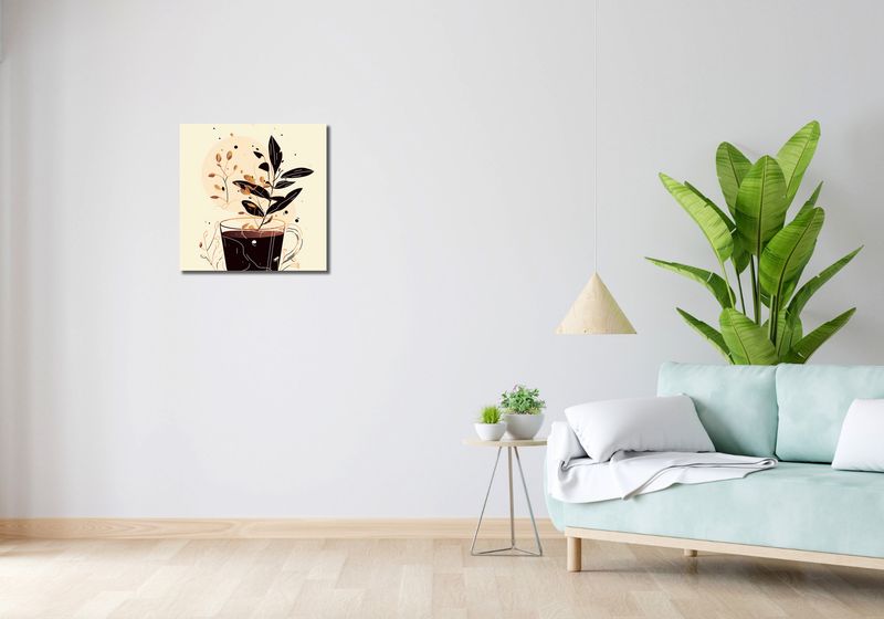 Obraz 50x50cm Jesienna Donica zdjęcie 2