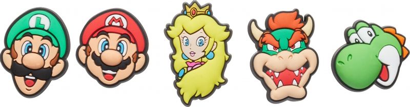 Przypinki Crocs Jibbitz Piny Do Butów Super Mario zdjęcie 1
