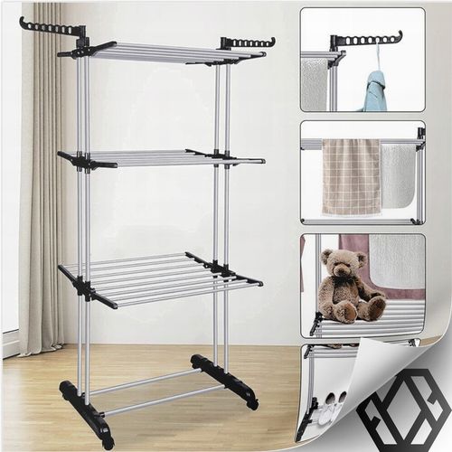 SUSZARKA NA PRANIE STOJĄCA NA UBRANIA BIELIZNE PIONOWA NA BALKON ZEWNĘTRZNA na Arena.pl