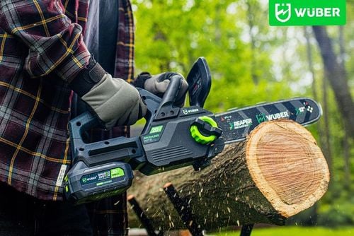 AKUMULATOROWA PILARKA PIŁA ŁAŃCUCHOWA GAŁĘZIÓWKA DO DREWNA 2X AKU na Arena.pl