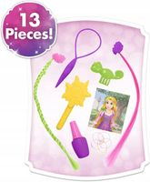 DISNEY GŁOWA DO CZESANIA STYLIZACJI WŁOSÓW MANICURE DELUXE ROSZPUNKA +AKC