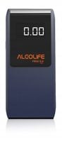 Alkomat Alcolife Free elektrochemiczny granatowy z ustnikami i etui