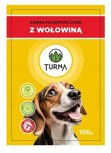 KARMA MOKRA SASZETKA SASZETKI DLA PSA PSÓW TURNA MIX 4 SMAKÓW 40 x 100G na Arena.pl