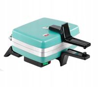 Gofrownica Dezal 301.6 LW 1300W 2 Gofry Stal Nierdzewna Zielona