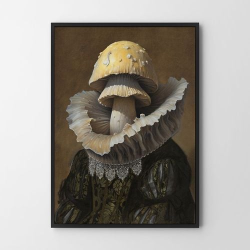 Plakat portret grzyb 61x91 cm na Arena.pl