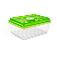 Szklany pojemnik próżniowy z pokrywką 26 x 22 x 10 cm  Vacsy ® Zepter