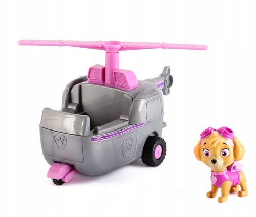 PSI PATROL SKYE FIGURKA POJAZD HELIKOPTER RUCHOMY na Arena.pl