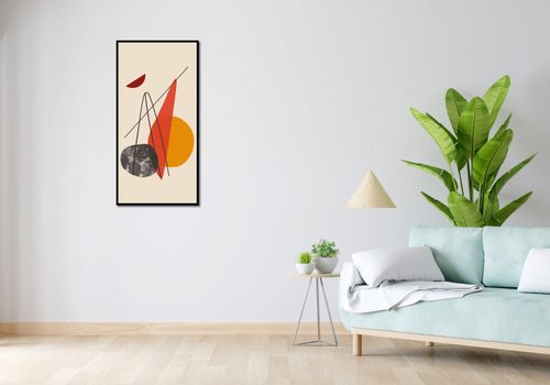 Plakat 50x100cm Harmonijna Forma na Arena.pl