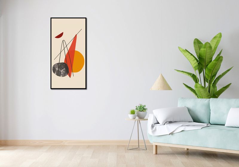 Plakat 50x100cm Harmonijna Forma zdjęcie 4