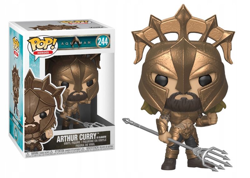 funko pop! marvel aquaman arthur curry gladiator 244 zdjęcie 1