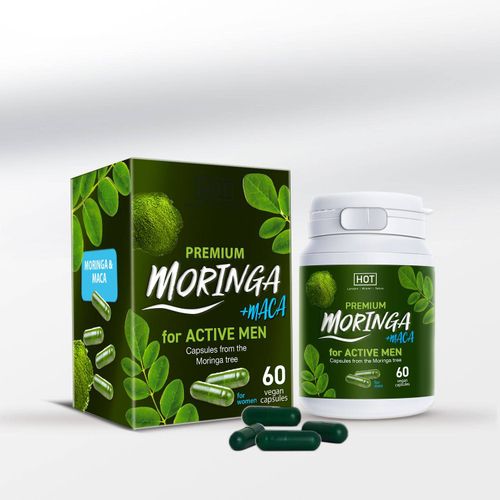 suplement dla mężczyzn premium moringa active men caps 60 stk. hot na Arena.pl
