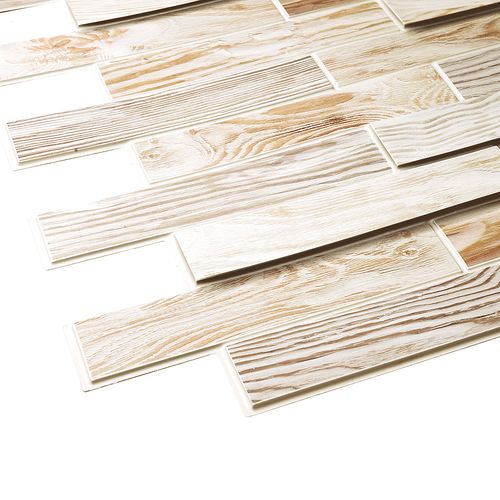 Panele Ścienne 3D PCV Jasne Drewno Bleached Oak na Arena.pl